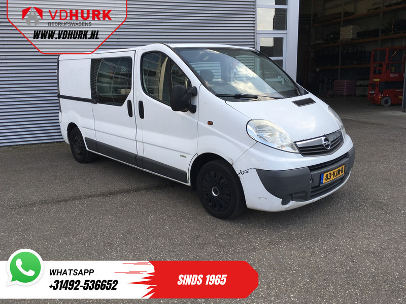 Opel Vivaro 2.0 CDTI 115pk L2 DC Dubbel Cabine EXPORT ONLY APK 01-2026/ 6 Pers./ Airco/ Trekhaak - فان المدمجة, الشاحنات الصغيرة كابينة مزدوجة: صور 1 Opel Vivaro 2.0 CDTI 115pk L2 DC Dubbel Cabine EXPORT ONLY APK 01-2026/ 6 Pers./ Airco/ Trekhaak - فان المدمجة, الشاحنات الصغيرة كابينة مزدوجة: صور 1