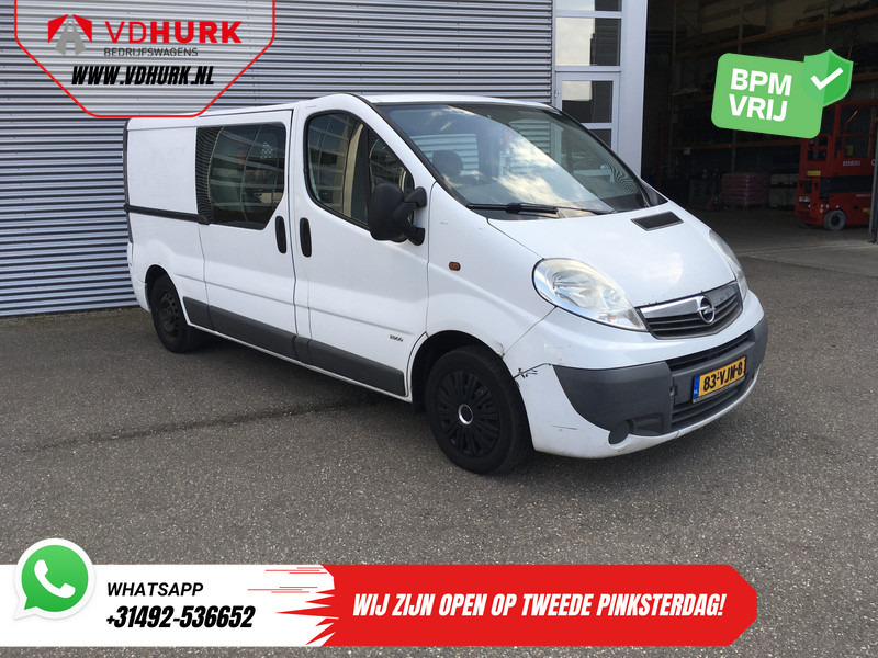Opel Vivaro 2.0 CDTI 115pk L2 DC Dubbel Cabine EXPORT ONLY APK 01-2026/ 6 Pers./ Airco/ Trekhaak - فان المدمجة, الشاحنات الصغيرة كابينة مزدوجة: صور 1 Opel Vivaro 2.0 CDTI 115pk L2 DC Dubbel Cabine EXPORT ONLY APK 01-2026/ 6 Pers./ Airco/ Trekhaak - فان المدمجة, الشاحنات الصغيرة كابينة مزدوجة: صور 1
