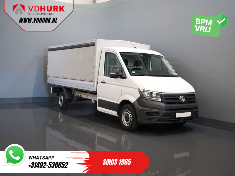 Volkswagen Crafter 35 2.0 TDI 180 pk DSG Aut. BPM VRIJ! 430x203 Open laadbak/ Schuifzeil/ Huif/ Climate/ Adapt. Cruise/ Camera/ Carplay - الشاحنات الصغيرة المسطحة: صور 1 Volkswagen Crafter 35 2.0 TDI 180 pk DSG Aut. BPM VRIJ! 430x203 Open laadbak/ Schuifzeil/ Huif/ Climate/ Adapt. Cruise/ Camera/ Carplay - الشاحنات الصغيرة المسطحة: صور 1