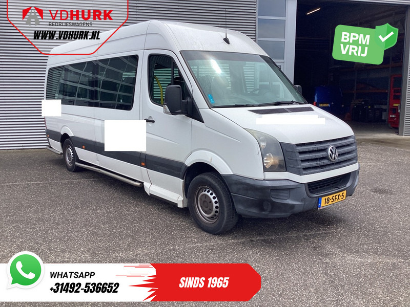 Volkswagen Crafter 35 2.0 TDI L3H2 EXPORT ONLY! €9.559 incl BTW/BPM Rolstoellift/ 9 Pers/ 9P/ Sidebars/ Rearbar/ Airco - حافلة صغيرة, ميكروباص: صور 1 Volkswagen Crafter 35 2.0 TDI L3H2 EXPORT ONLY! €9.559 incl BTW/BPM Rolstoellift/ 9 Pers/ 9P/ Sidebars/ Rearbar/ Airco - حافلة صغيرة, ميكروباص: صور 1