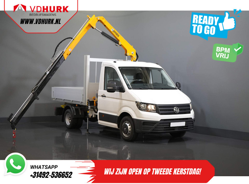 Volkswagen Crafter 50 165 pk Effer 352S Kraan/ Crane/ Kran/ Autokran/ PTO/ Open laadbak/ Dubbel Lucht - الشاحنات الصغيرة: صور 1 Volkswagen Crafter 50 165 pk Effer 352S Kraan/ Crane/ Kran/ Autokran/ PTO/ Open laadbak/ Dubbel Lucht - الشاحنات الصغيرة: صور 1