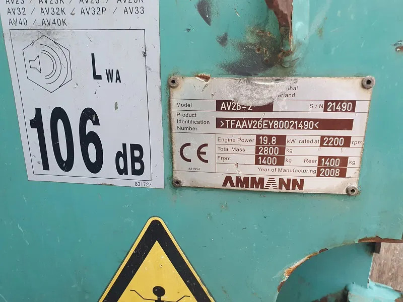 Ammann Ammann AV 26.2 - مدحلة: صور 5 Ammann Ammann AV 26.2 - مدحلة: صور 5