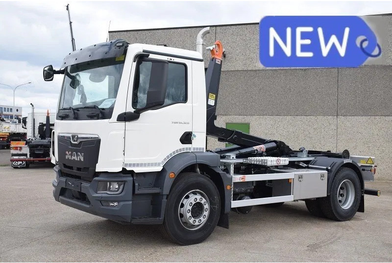 MAN TGM 18.320 - شاحنة ذات الخطاف: صور 1 MAN TGM 18.320 - شاحنة ذات الخطاف: صور 1
