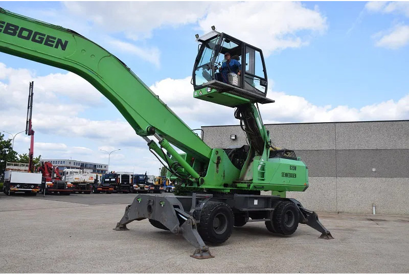 Sennebogen 835M - حفارة على عجلات: صور 5 Sennebogen 835M - حفارة على عجلات: صور 5