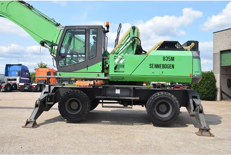 Sennebogen 835M - حفارة على عجلات: صور 2 Sennebogen 835M - حفارة على عجلات: صور 2
