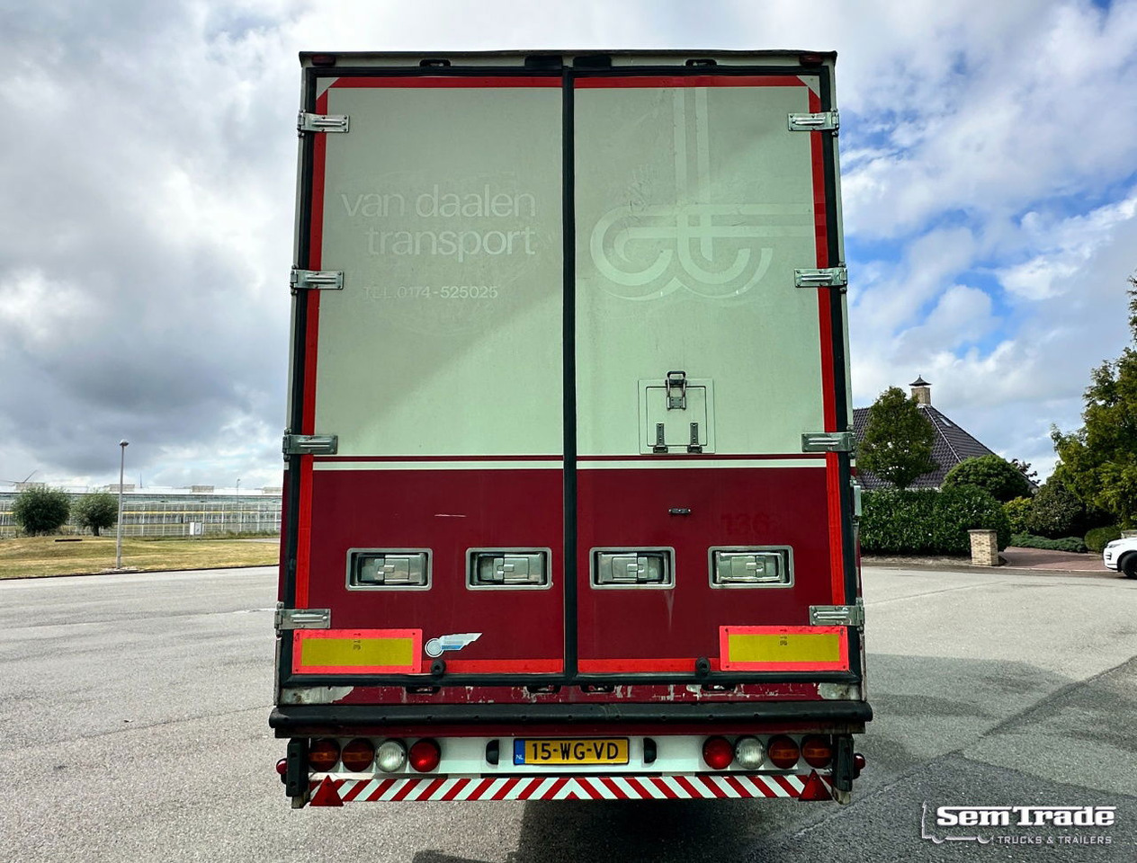 Burg 2 Axle VAN Beurden Isolated BOX TRS Cooling Good Condition Holland-Trailer - مبردة مقطورة: صور 3 Burg 2 Axle VAN Beurden Isolated BOX TRS Cooling Good Condition Holland-Trailer - مبردة مقطورة: صور 3