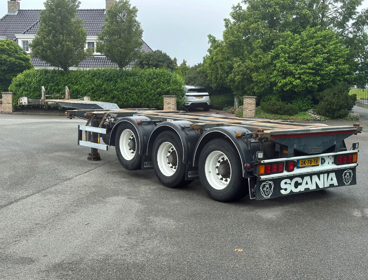 D-TEC FT-43-03V Multi Chassis SAF Axles Drumbrakes Lift Axle NL Trailer APK - TU - شاحنات الحاويات / جسم علوي قابل للتغيير نصف مقطورة: صور 3 D-TEC FT-43-03V Multi Chassis SAF Axles Drumbrakes Lift Axle NL Trailer APK - TU - شاحنات الحاويات / جسم علوي قابل للتغيير نصف مقطورة: صور 3