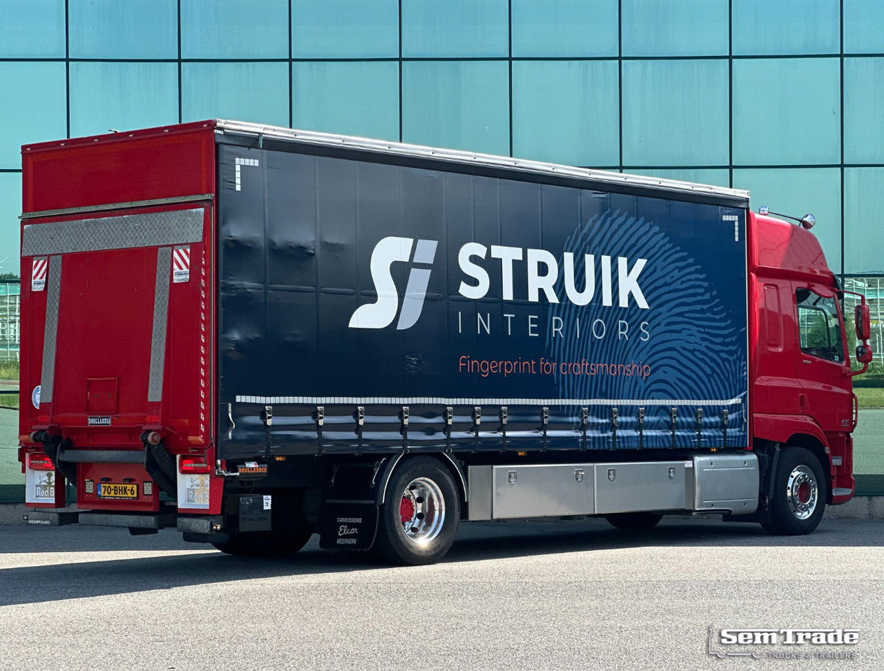 DAF CF 290 FA Space CAB Hardhouten Vloer 2500 KG Klep Nieuw Staat - بصندوق مغلق شاحنة: صور 5 DAF CF 290 FA Space CAB Hardhouten Vloer 2500 KG Klep Nieuw Staat - بصندوق مغلق شاحنة: صور 5