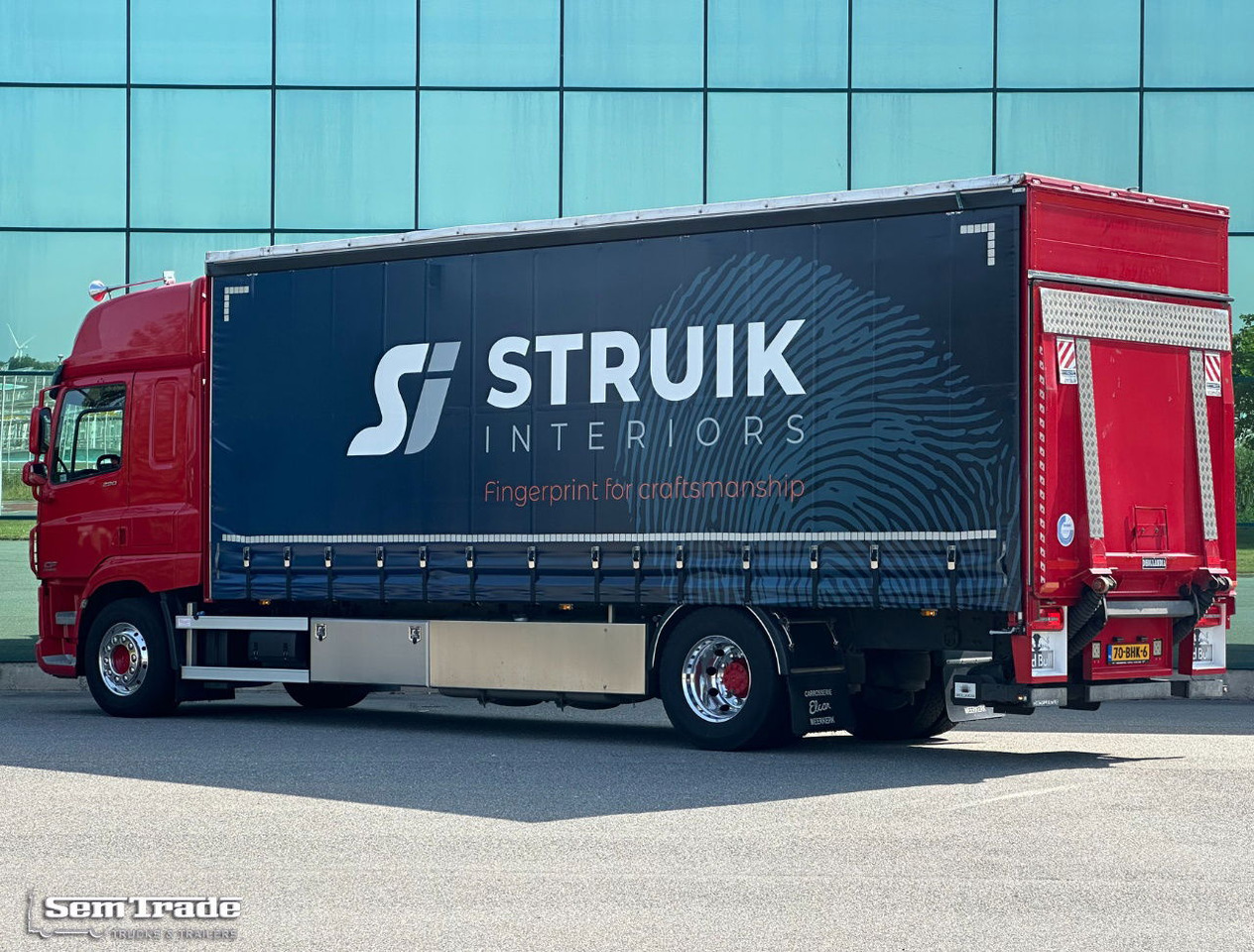 DAF CF 290 FA Space CAB Hardhouten Vloer 2500 KG Klep Nieuw Staat - بصندوق مغلق شاحنة: صور 3 DAF CF 290 FA Space CAB Hardhouten Vloer 2500 KG Klep Nieuw Staat - بصندوق مغلق شاحنة: صور 3