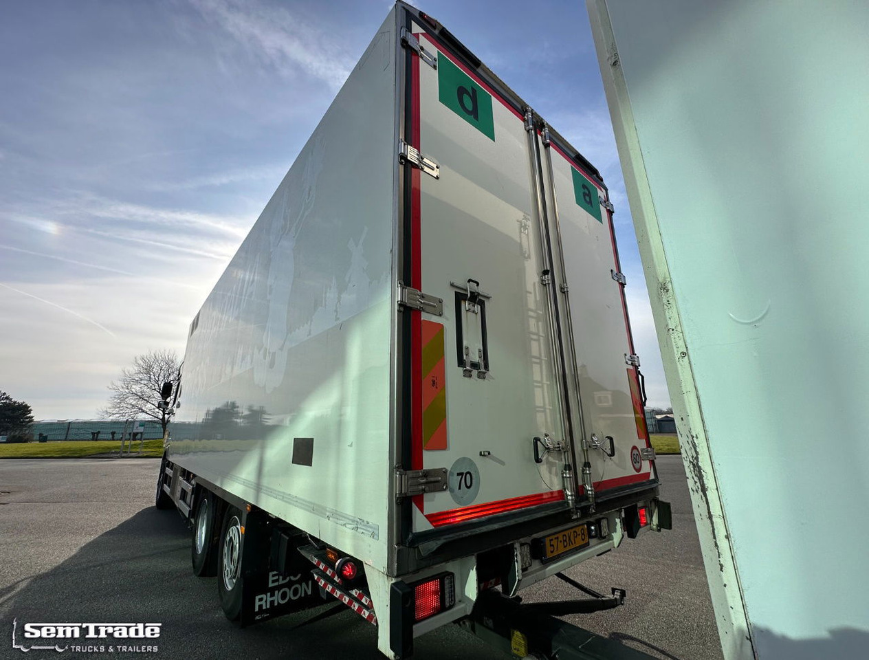 مبردة شاحنة DAF XF 480 FAR SSC 6X2 50 CC Combi 2x Lift Carrier TRS Iceland TOP Condition NL: صور 12