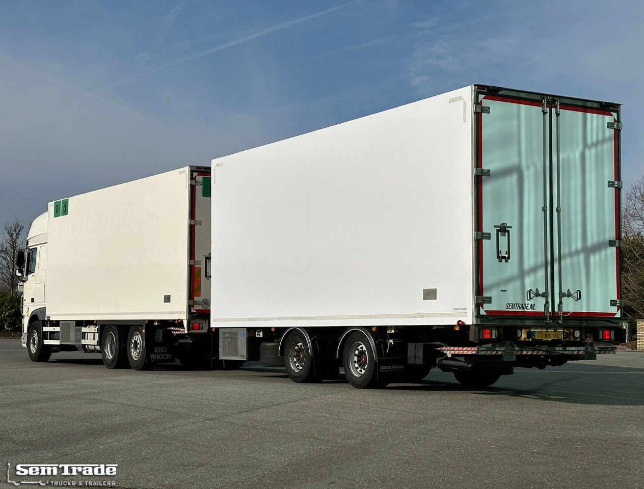 DAF XF 480 FAR SSC 6X2 50 CC Combi 2x Lift Carrier TRS Iceland TOP Condition NL - مبردة شاحنة: صور 5 DAF XF 480 FAR SSC 6X2 50 CC Combi 2x Lift Carrier TRS Iceland TOP Condition NL - مبردة شاحنة: صور 5