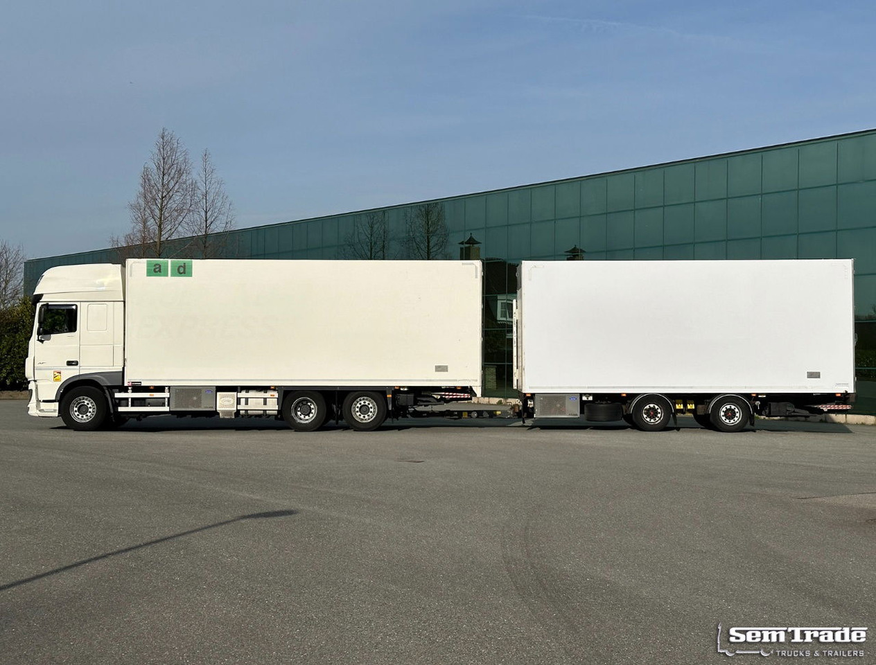 مبردة شاحنة DAF XF 480 FAR SSC 6X2 50 CC Combi 2x Lift Carrier TRS Iceland TOP Condition NL: صور 6
