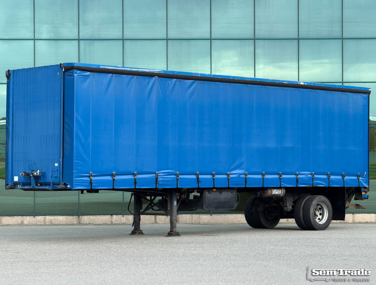 Floor FL0-12-102 City Trailer Tail Lift Good Condition Holland-Trailer - الخيمة نصف مقطورة: صور 1 Floor FL0-12-102 City Trailer Tail Lift Good Condition Holland-Trailer - الخيمة نصف مقطورة: صور 1