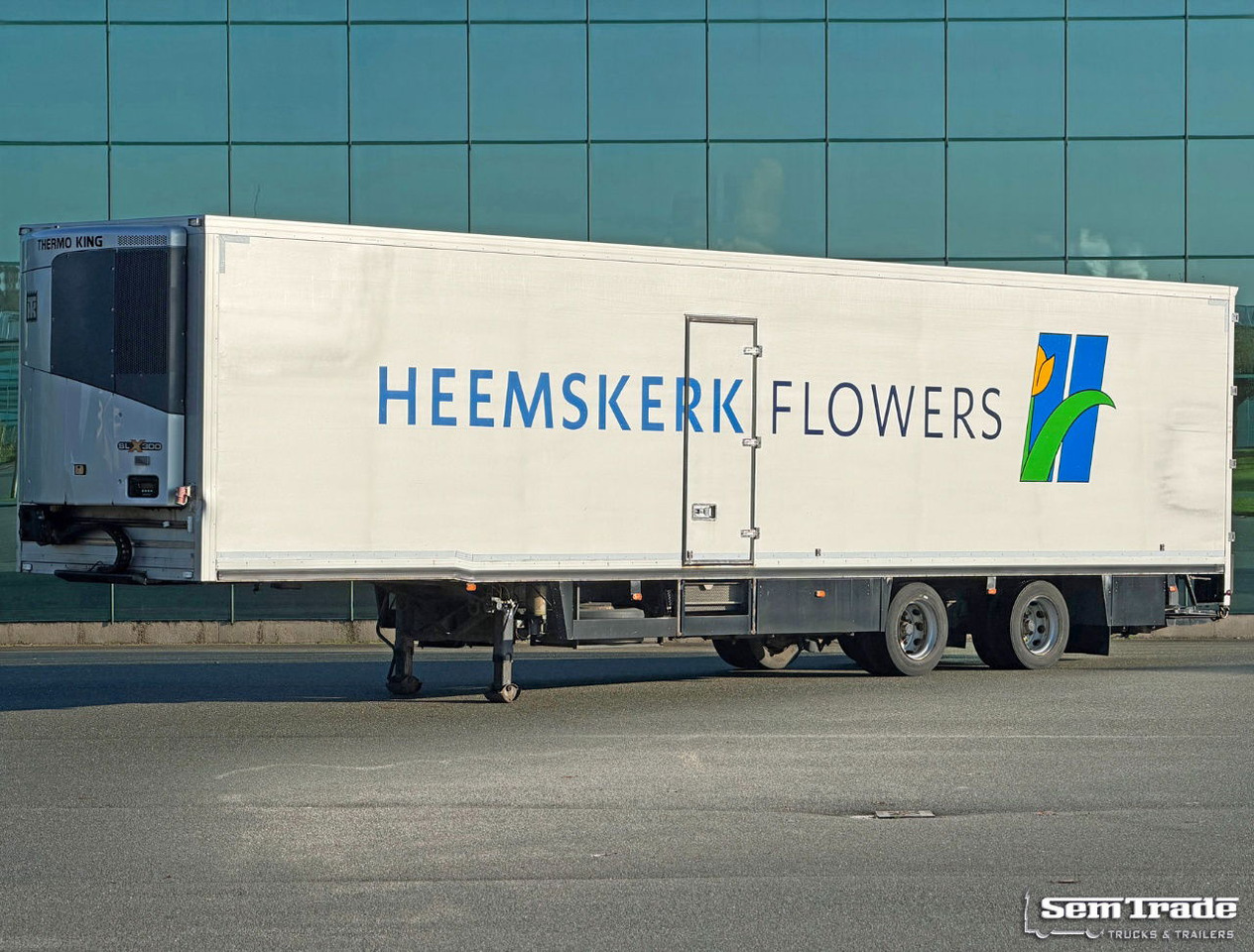 Floor FLO-1220K1 Theo Mulder Isolated BOX Side Door Thermo King SLX 300 Holland-Trailer - مبردة نصف مقطورة: صور 1 Floor FLO-1220K1 Theo Mulder Isolated BOX Side Door Thermo King SLX 300 Holland-Trailer - مبردة نصف مقطورة: صور 1