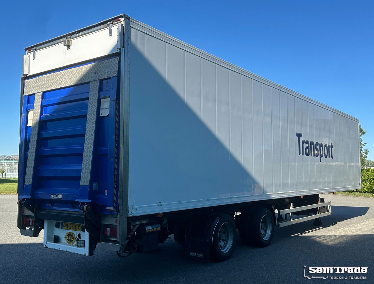Jumbo 2 Alxe SOR Isolated BOX Tail Lift Steering Axle Holland-Trailer - بصندوق مغلق نصف مقطورة: صور 5 Jumbo 2 Alxe SOR Isolated BOX Tail Lift Steering Axle Holland-Trailer - بصندوق مغلق نصف مقطورة: صور 5
