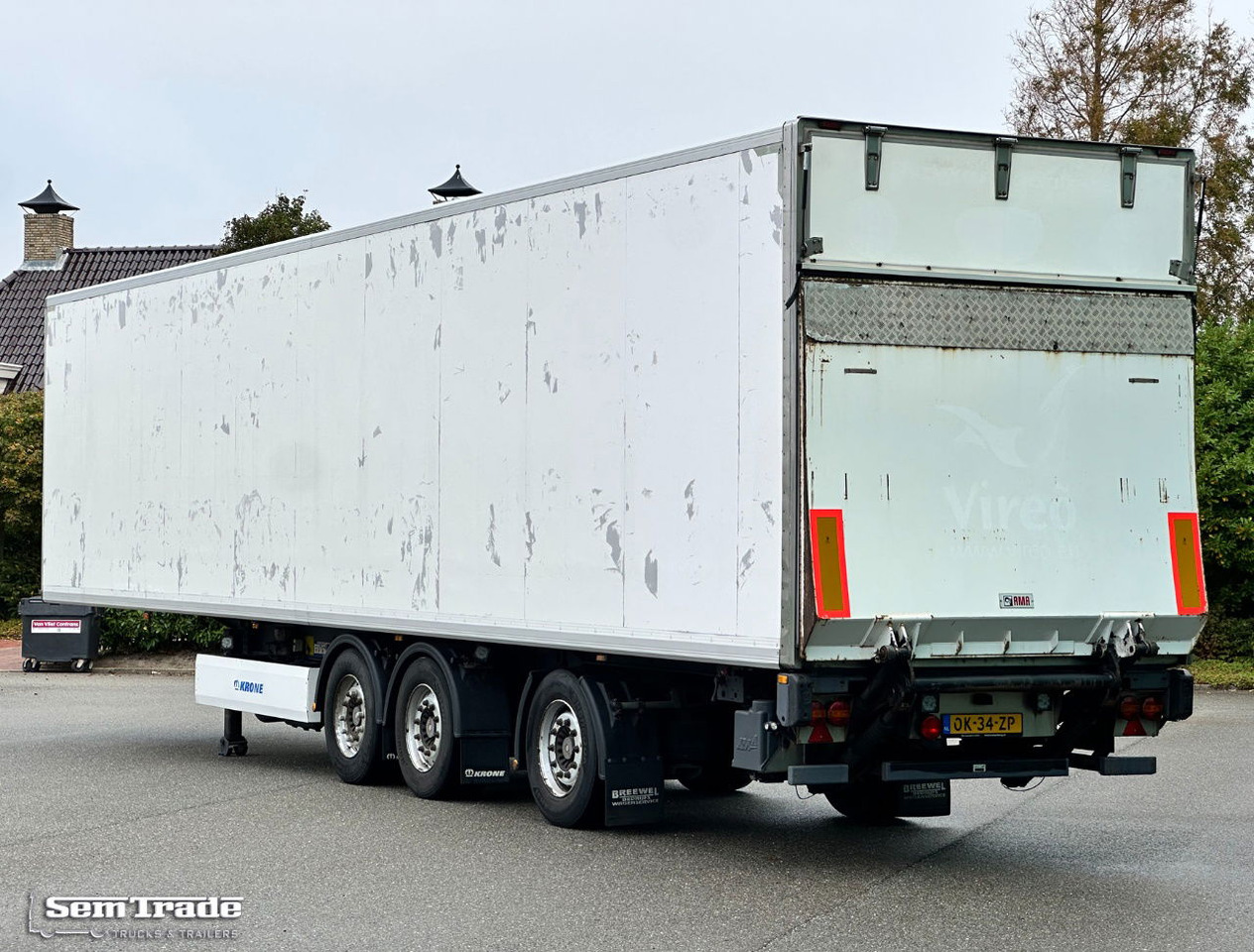 Krone SD Thermo King SLe 200 Lift Axle Steering Axle Tail Lift - مبردة نصف مقطورة: صور 3 Krone SD Thermo King SLe 200 Lift Axle Steering Axle Tail Lift - مبردة نصف مقطورة: صور 3