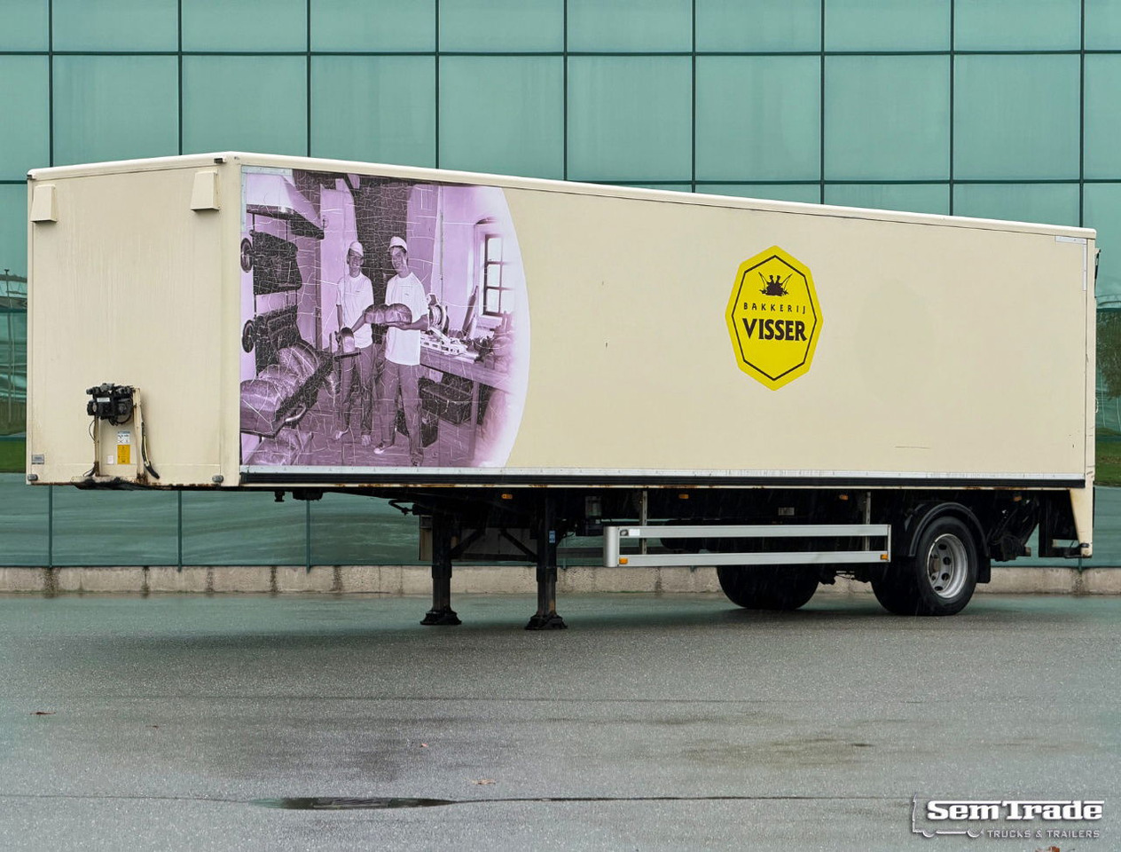 Pacton TBD 122 Tail Lift Steering Axle 1075x250x230 Inside NL City Trailer - بصندوق مغلق نصف مقطورة: صور 1 Pacton TBD 122 Tail Lift Steering Axle 1075x250x230 Inside NL City Trailer - بصندوق مغلق نصف مقطورة: صور 1