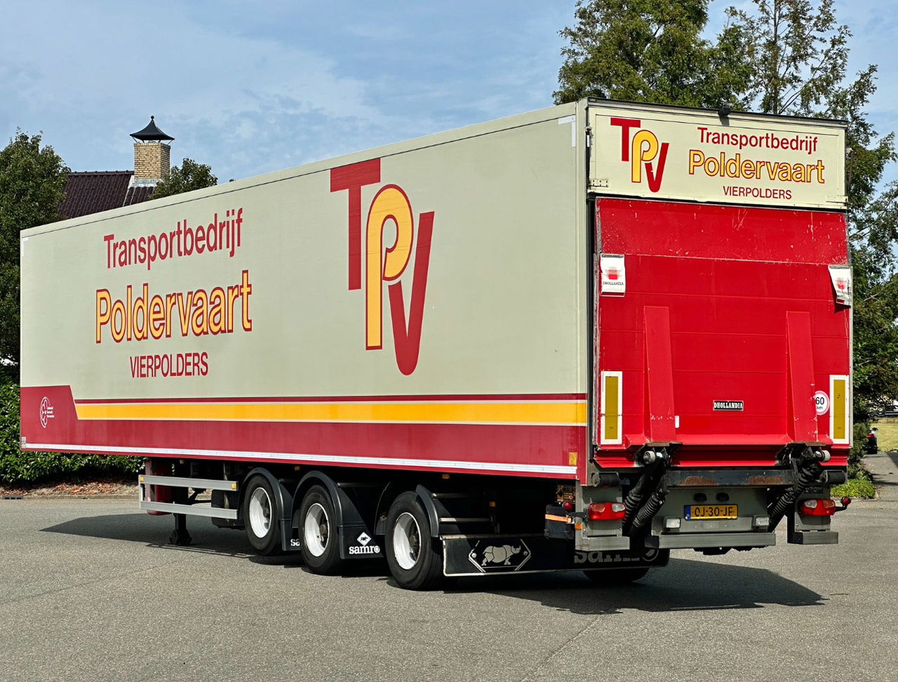 Samro 3-AS Stuuras 3 Tons Achtersluitklep - مبردة نصف مقطورة: صور 3 Samro 3-AS Stuuras 3 Tons Achtersluitklep - مبردة نصف مقطورة: صور 3