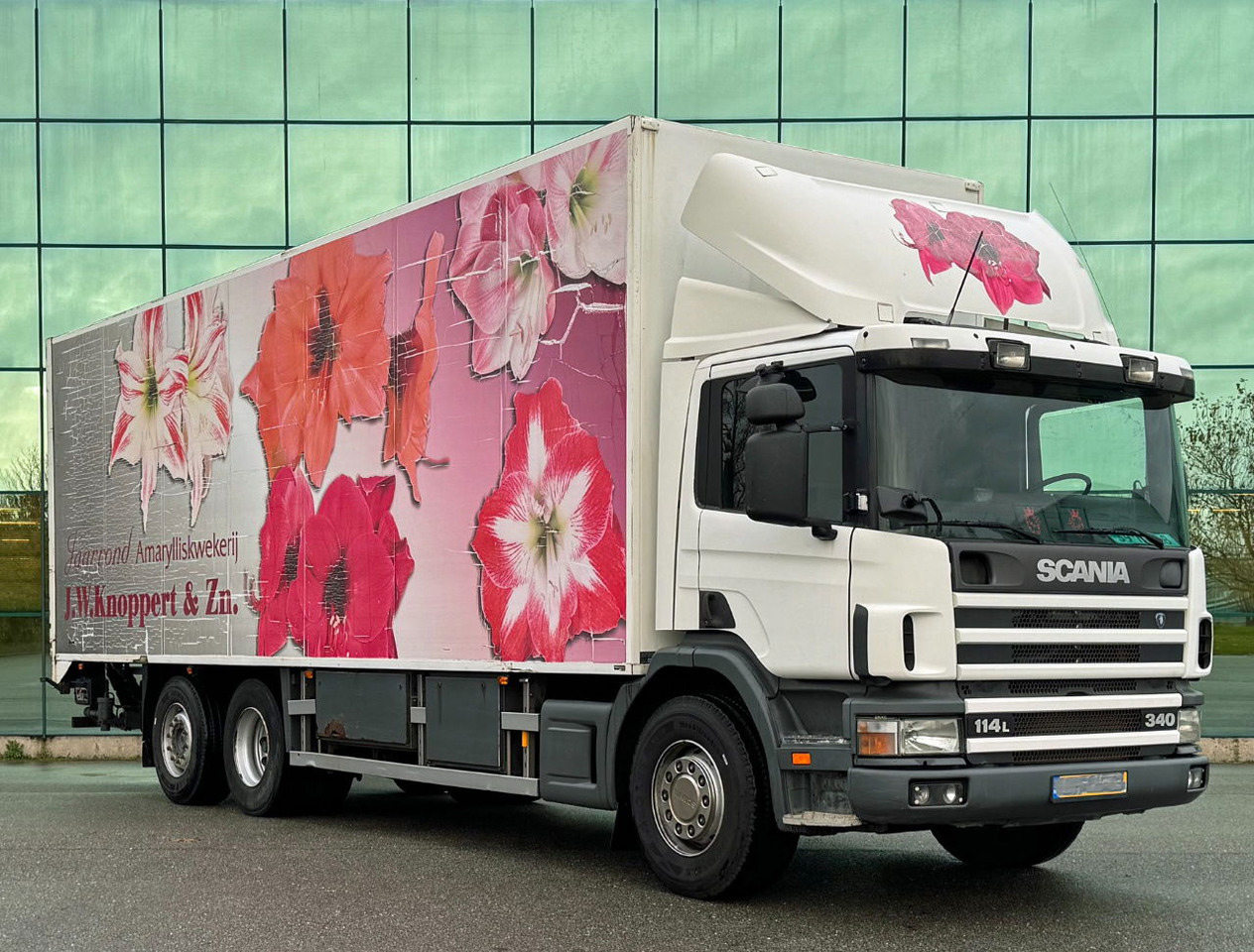 Scania P114-340 Euro 2 6X2 Isolated BOX 865 x 250 x 270 CM Inside 2500 KG Lift N - بصندوق مغلق شاحنة: صور 5 Scania P114-340 Euro 2 6X2 Isolated BOX 865 x 250 x 270 CM Inside 2500 KG Lift N - بصندوق مغلق شاحنة: صور 5