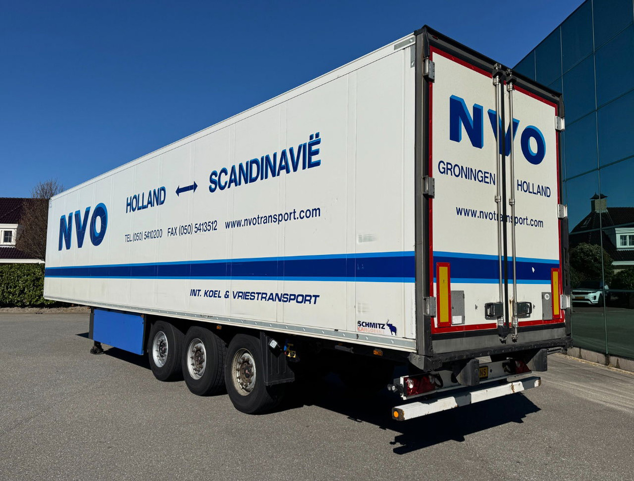 Schmitz Cargobull SCBS3B Carrier Vector SAF Axles Disc Brakes APK - TUV 02-2026 265 CM High Flowerwide 2 Pieces IN Stock - مبردة نصف مقطورة: صور 3 Schmitz Cargobull SCBS3B Carrier Vector SAF Axles Disc Brakes APK - TUV 02-2026 265 CM High Flowerwide 2 Pieces IN Stock - مبردة نصف مقطورة: صور 3