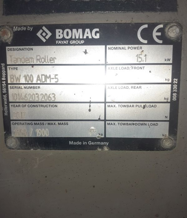 Roulleau compresseur 2 billes auto porte Boomag - مدحلة: صور 5 Roulleau compresseur 2 billes auto porte Boomag - مدحلة: صور 5