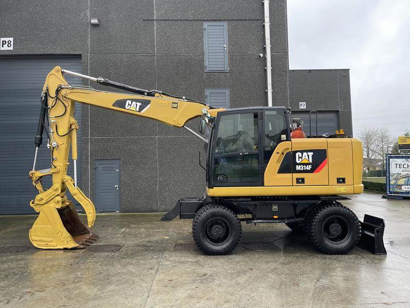 Cat M 314 F - حفارة على عجلات: صور 1 Cat M 314 F - حفارة على عجلات: صور 1