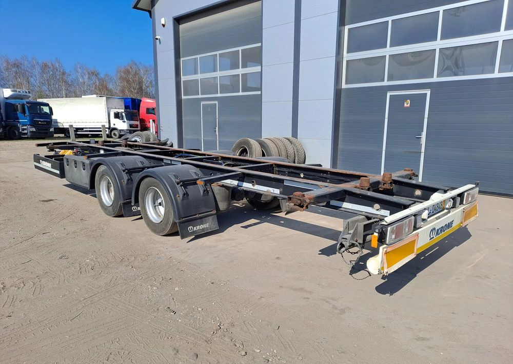 Krone Przyczepa Tandem - شاحنات الحاويات / جسم علوي قابل للتغيير مقطورة: صور 1 Krone Przyczepa Tandem - شاحنات الحاويات / جسم علوي قابل للتغيير مقطورة: صور 1