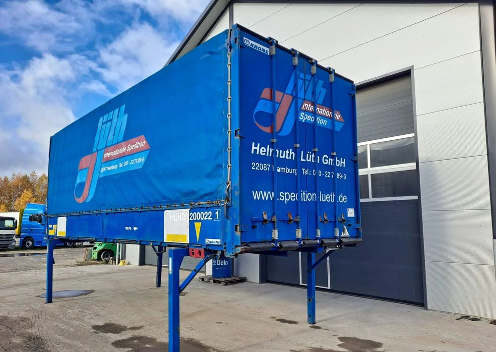 Krone Zabudowa BDF 7,45 18 palet Faktura VAT - جسم السيارة - بغطاء جانبي: صور 4 Krone Zabudowa BDF 7,45 18 palet Faktura VAT - جسم السيارة - بغطاء جانبي: صور 4