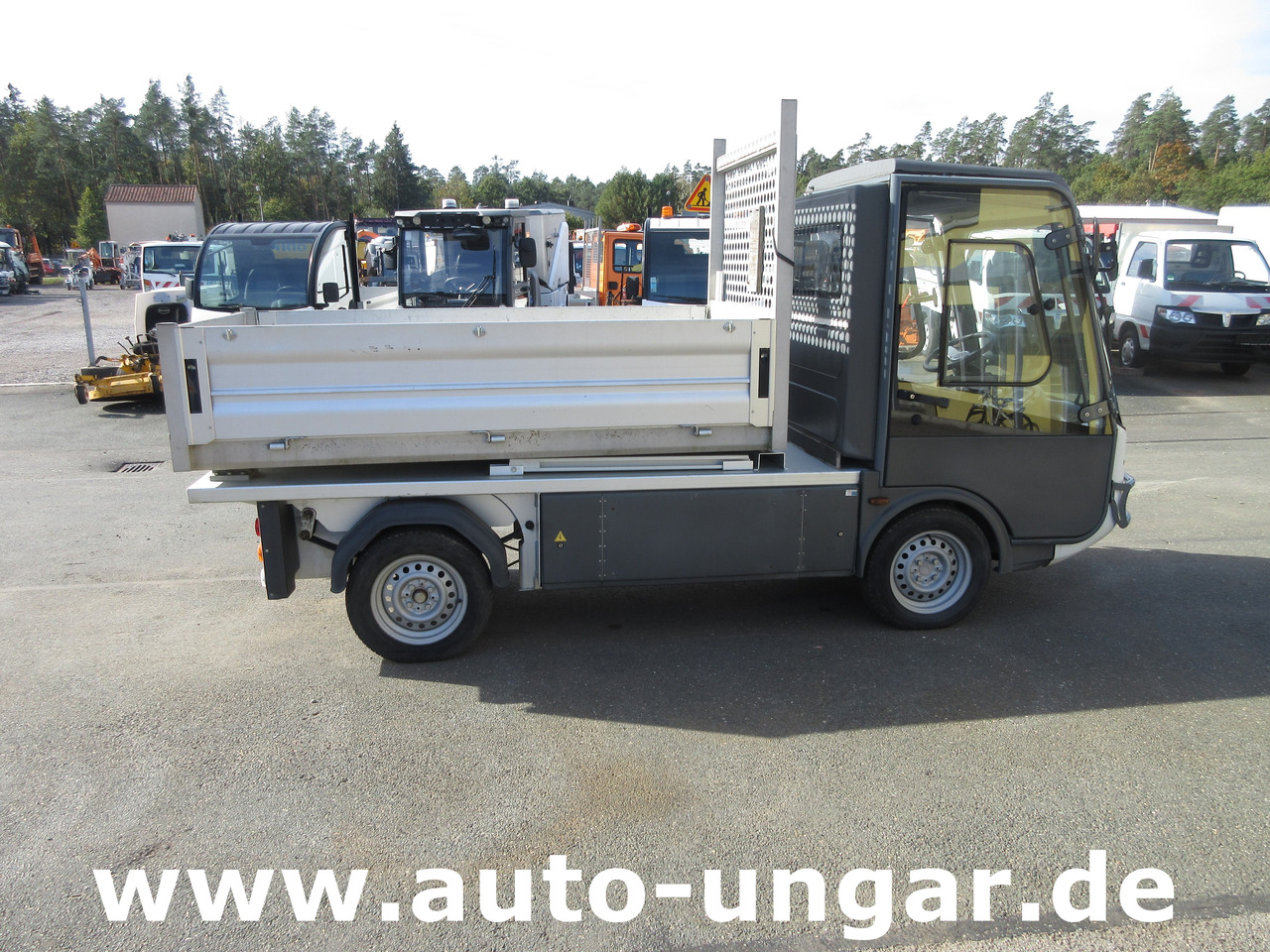 مركبة الخدمات الكهربائية Esagono Energia Geco Golia Elektro Transporter Divaco Pritsche Kommunalfahrzeug: صور 6