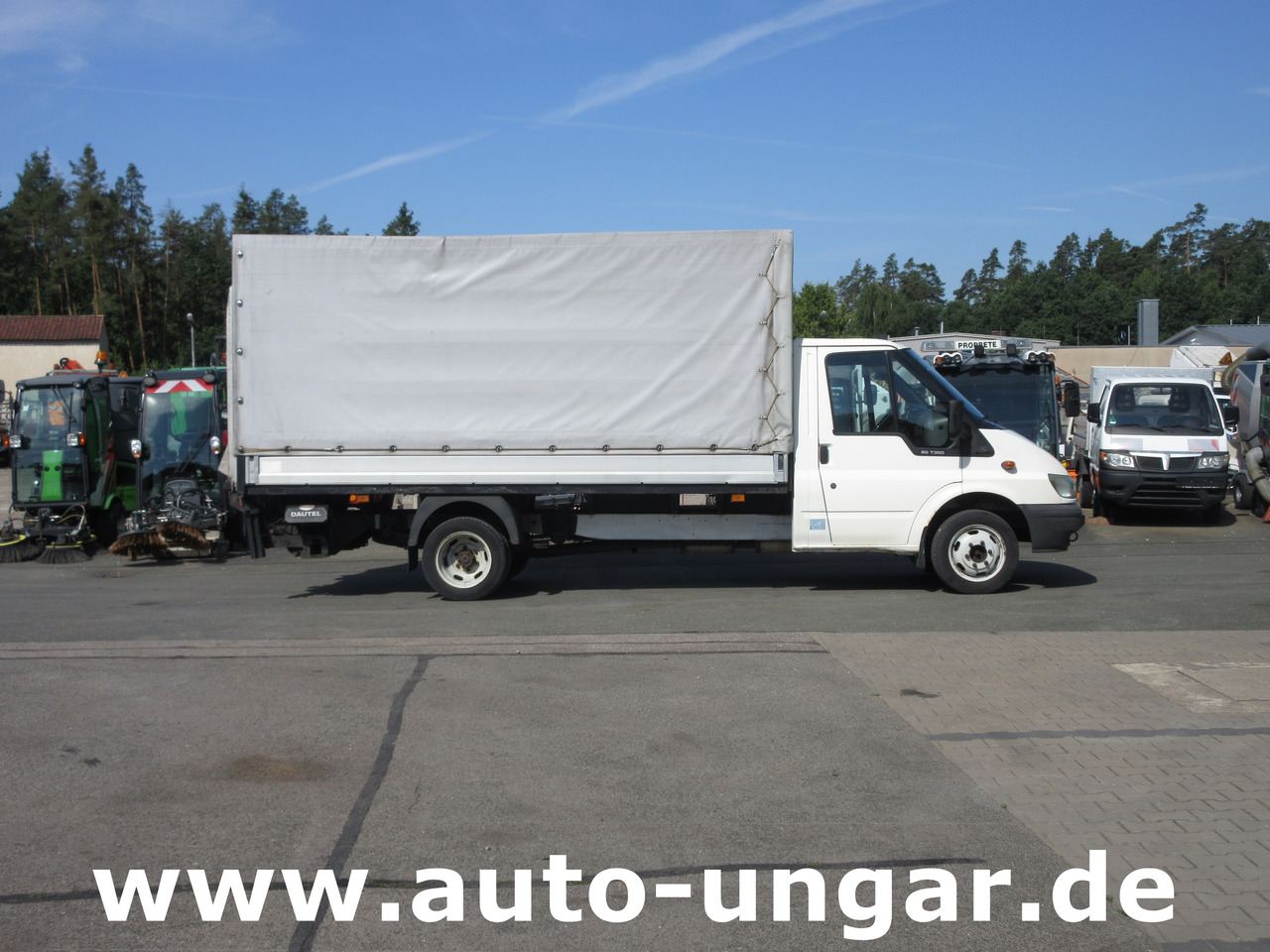 Ford Transit 90T350 Tourneo 3.500kg Pritsche & Plane Dautel LBW AHK - الشاحنات الصغيرة ستائر: صور 1 Ford Transit 90T350 Tourneo 3.500kg Pritsche & Plane Dautel LBW AHK - الشاحنات الصغيرة ستائر: صور 1