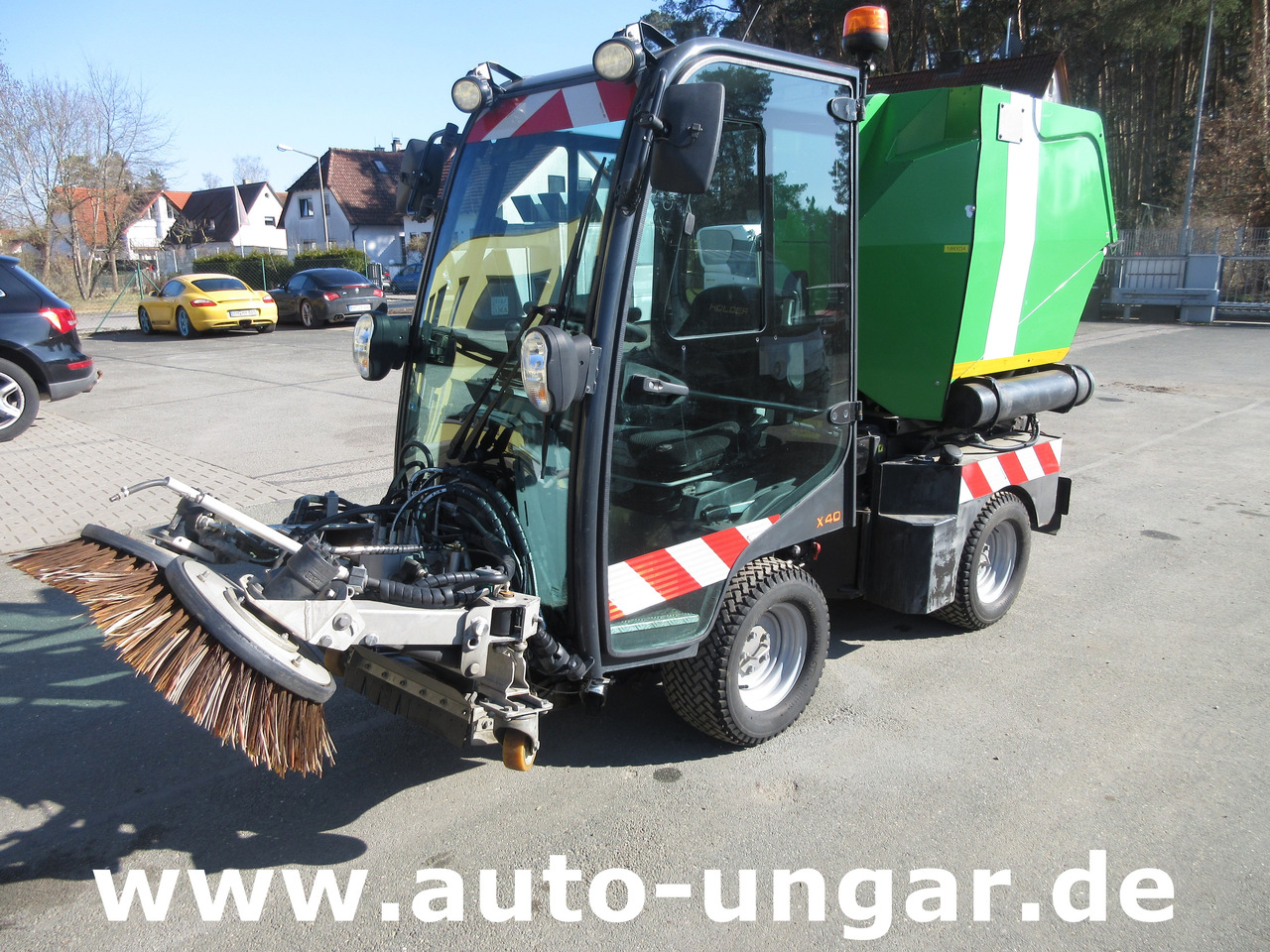 Holder X40 / X45 Baujahr 2017 Knicklenkung Kehraufbau 4x4 Kommunalhydraulik Frontheber - سياره كنس شوارع: صور 1 Holder X40 / X45 Baujahr 2017 Knicklenkung Kehraufbau 4x4 Kommunalhydraulik Frontheber - سياره كنس شوارع: صور 1