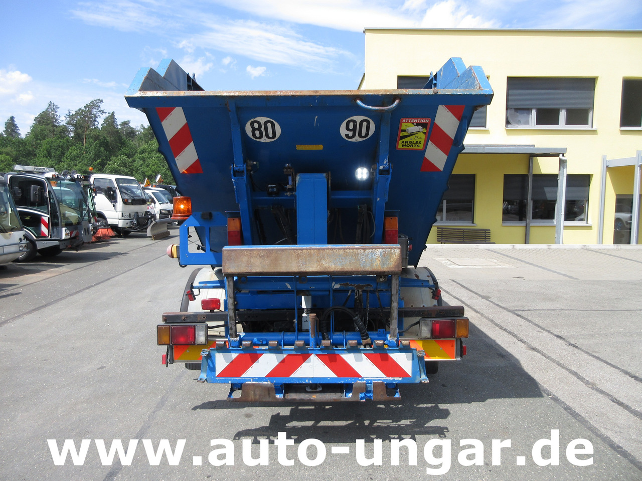 شاحنة القمامة ISUZU NQR Smoother Q75 Y07 Müllwagen 8m³ TECNO 7.500kg Kipper Presse Lifter: صور 5