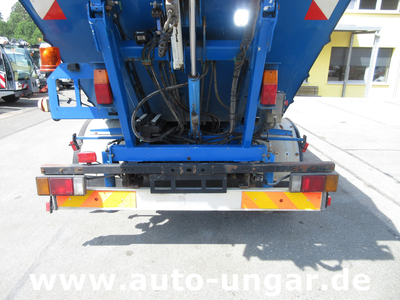 شاحنة القمامة ISUZU NQR Smoother Q75 Y07 Müllwagen 8m³ TECNO 7.500kg Kipper Presse Lifter: صور 28