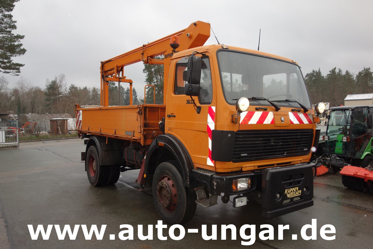 MERCEDES-BENZ Mercedes 1617 AK 4x4 Kipper Ruthmann K 115 Steiger Arbeitsbühne Kommunalfahrzeug - قلابات: صور 1 MERCEDES-BENZ Mercedes 1617 AK 4x4 Kipper Ruthmann K 115 Steiger Arbeitsbühne Kommunalfahrzeug - قلابات: صور 1