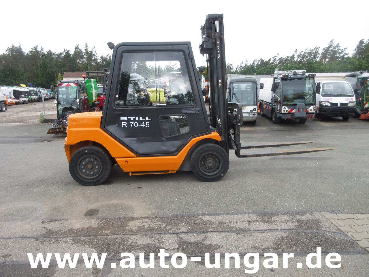 Still R70-45 Diesel Gabelstapler 4.500kg Hub Zinkenverstellung Seitenschieber - رافعة شوكية ديزل: صور 5 Still R70-45 Diesel Gabelstapler 4.500kg Hub Zinkenverstellung Seitenschieber - رافعة شوكية ديزل: صور 5