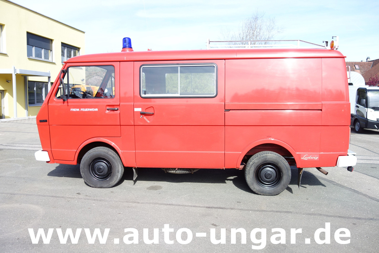 سيارة بلدية Volkswagen LT31 Feuerwehr TSF Ludwig-Ausbau Oldtimer Bj. 1986 6-Zylinder Benzin: صور 8