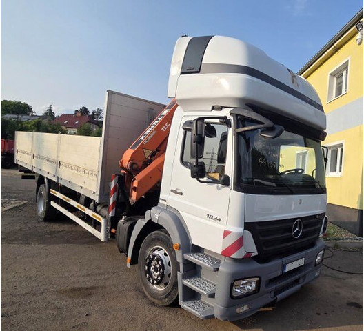 Mercedes-Benz Axor 1824 - شاحنات مسطحة, شاحنة كرين: صور 2 Mercedes-Benz Axor 1824 - شاحنات مسطحة, شاحنة كرين: صور 2