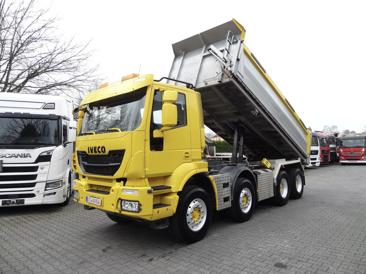 Iveco Trakker 450 8X4 Meiller - قلابات: صور 1 Iveco Trakker 450 8X4 Meiller - قلابات: صور 1