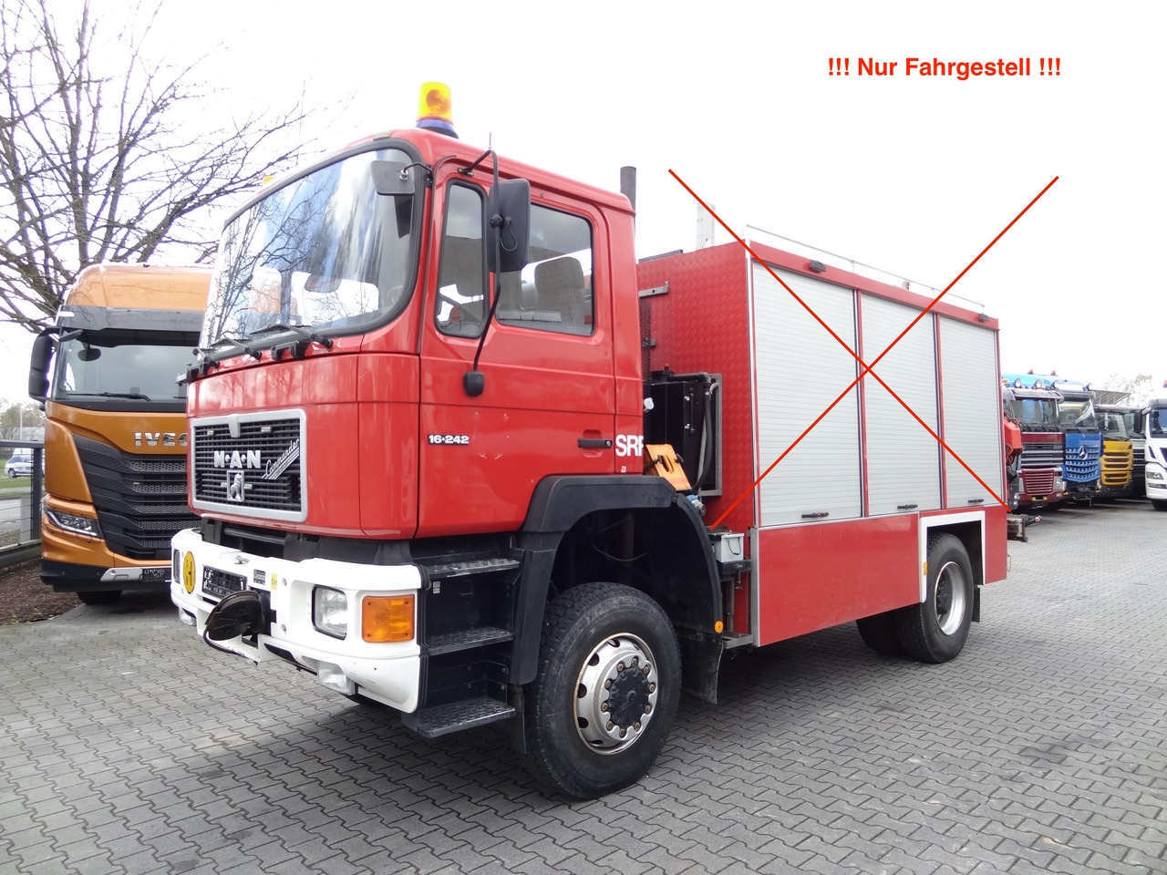 MAN F90 16.242 4X4 / Feuerwehr - الشاسيه شاحنة: صور 1 MAN F90 16.242 4X4 / Feuerwehr - الشاسيه شاحنة: صور 1