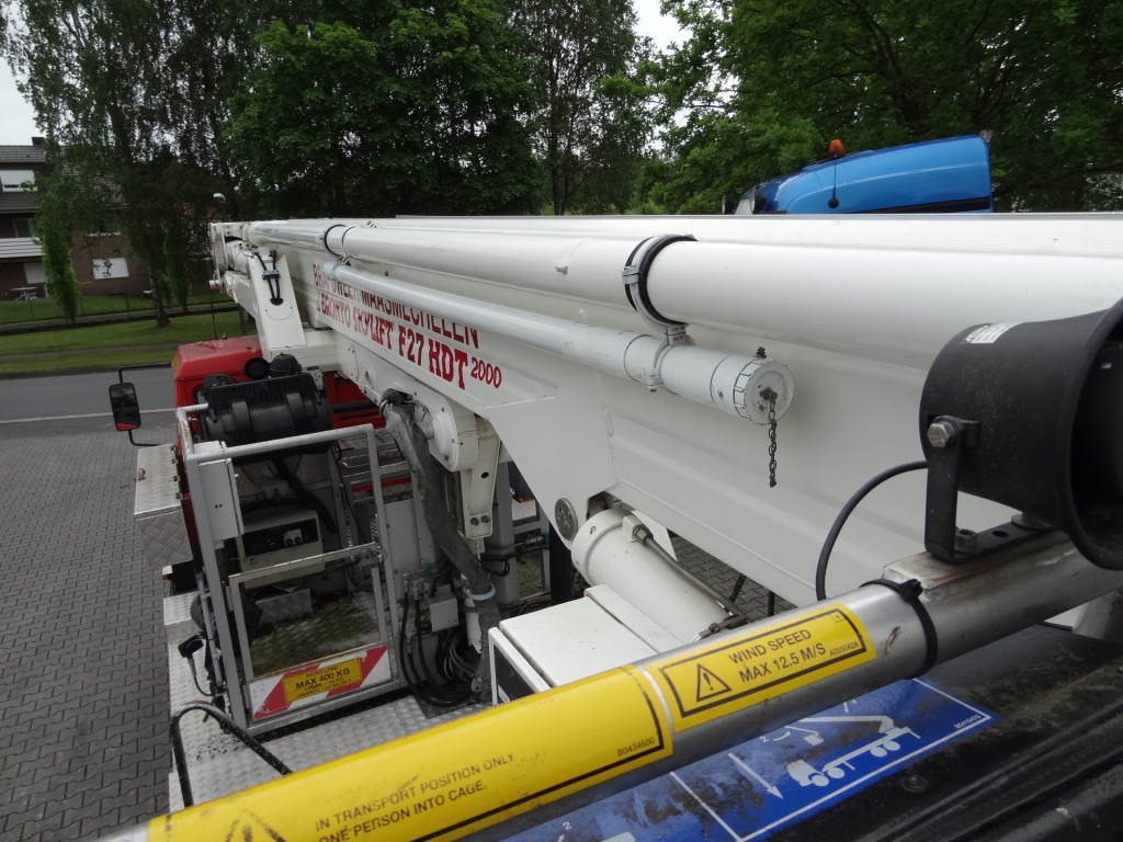 مصاعد الازدهار محمولة على شاحنة MAN L2000 18.284 Feuerwehr Bronto Skylift 27 Meter: صور 13