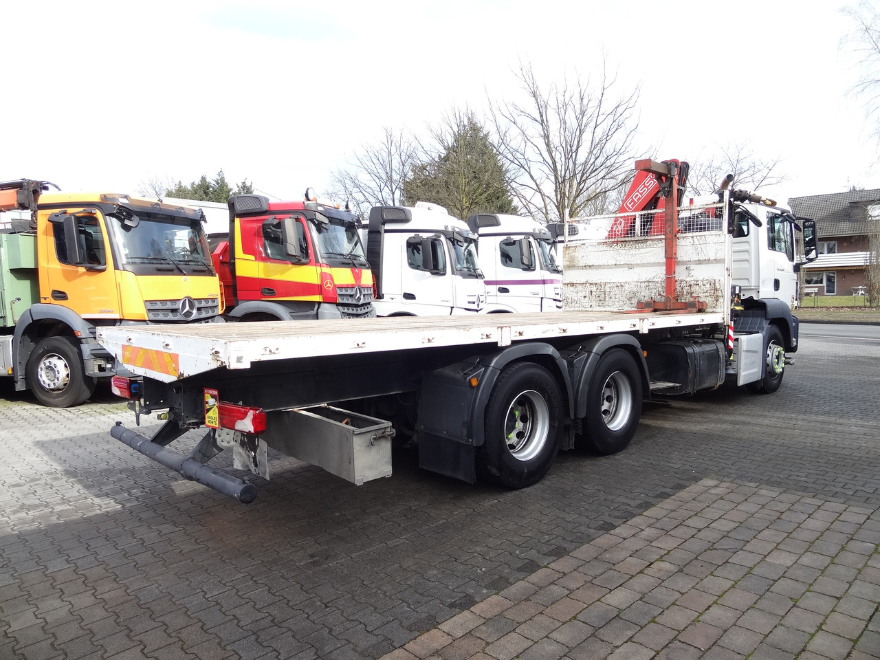 شاحنة كرين, شاحنات مسطحة MAN TGS 26.320 6X4 BB mit Kran Fassi F175: صور 10 شاحنة كرين, شاحنات مسطحة MAN TGS 26.320 6X4 BB mit Kran Fassi F175: صور 10