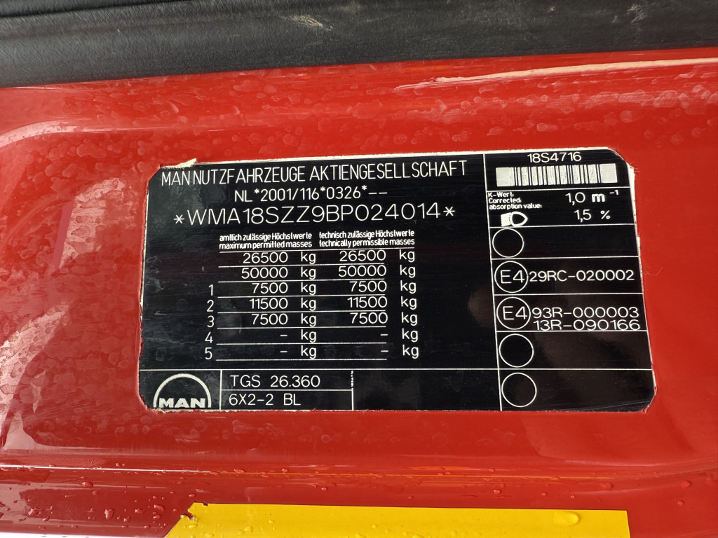 MAN TGS 26.360 6X2 Haken mit Kran HMF 1643Z - شاحنة ذات الخطاف, شاحنة كرين: صور 4 MAN TGS 26.360 6X2 Haken mit Kran HMF 1643Z - شاحنة ذات الخطاف, شاحنة كرين: صور 4