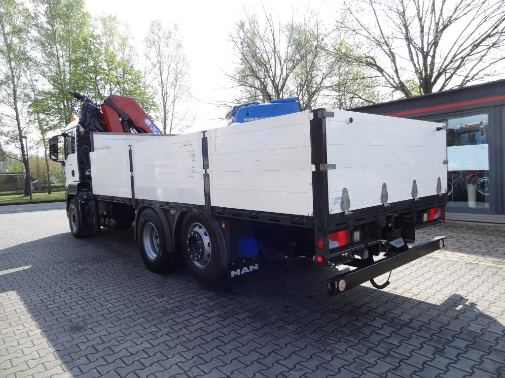 شاحنة كرين, شاحنات مسطحة MAN TGS 26.440 6X2 HMF 2620 K5: صور 11
