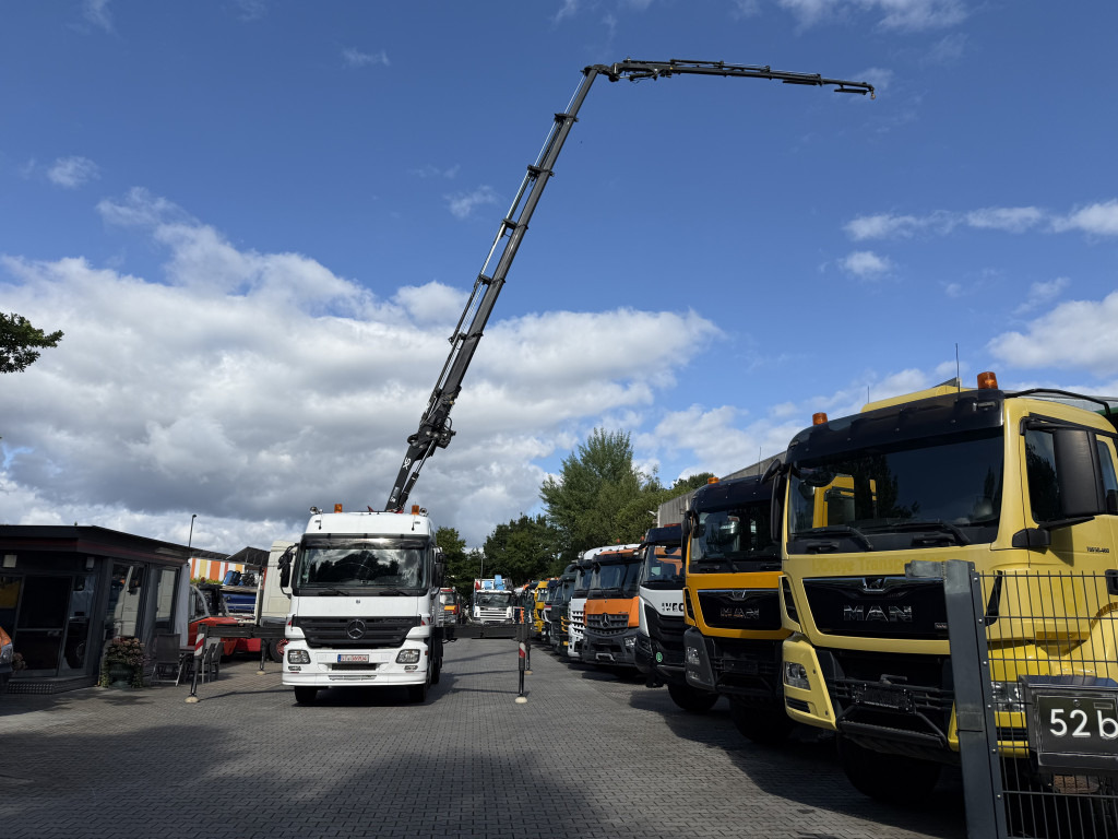 شاحنات مسطحة, شاحنة كرين Mercedes-Benz Actros 1841 Kran Hiab 288 bis 30 Meter: صور 14