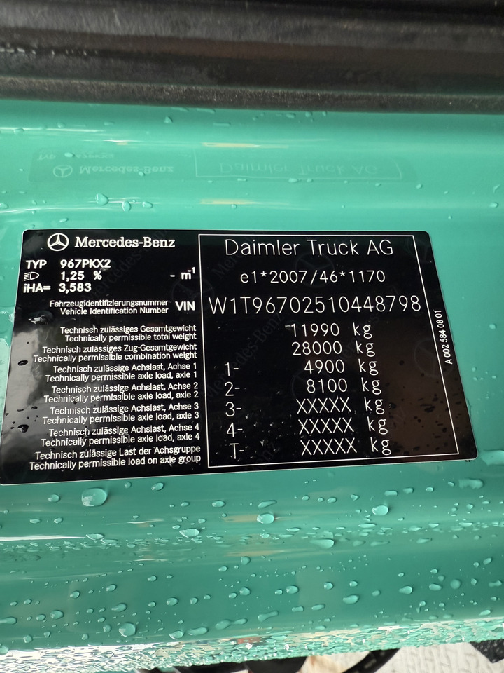 Mercedes-Benz Atego 1227 Kran MKG 96 - شاحنات مسطحة, شاحنة كرين: صور 5 Mercedes-Benz Atego 1227 Kran MKG 96 - شاحنات مسطحة, شاحنة كرين: صور 5