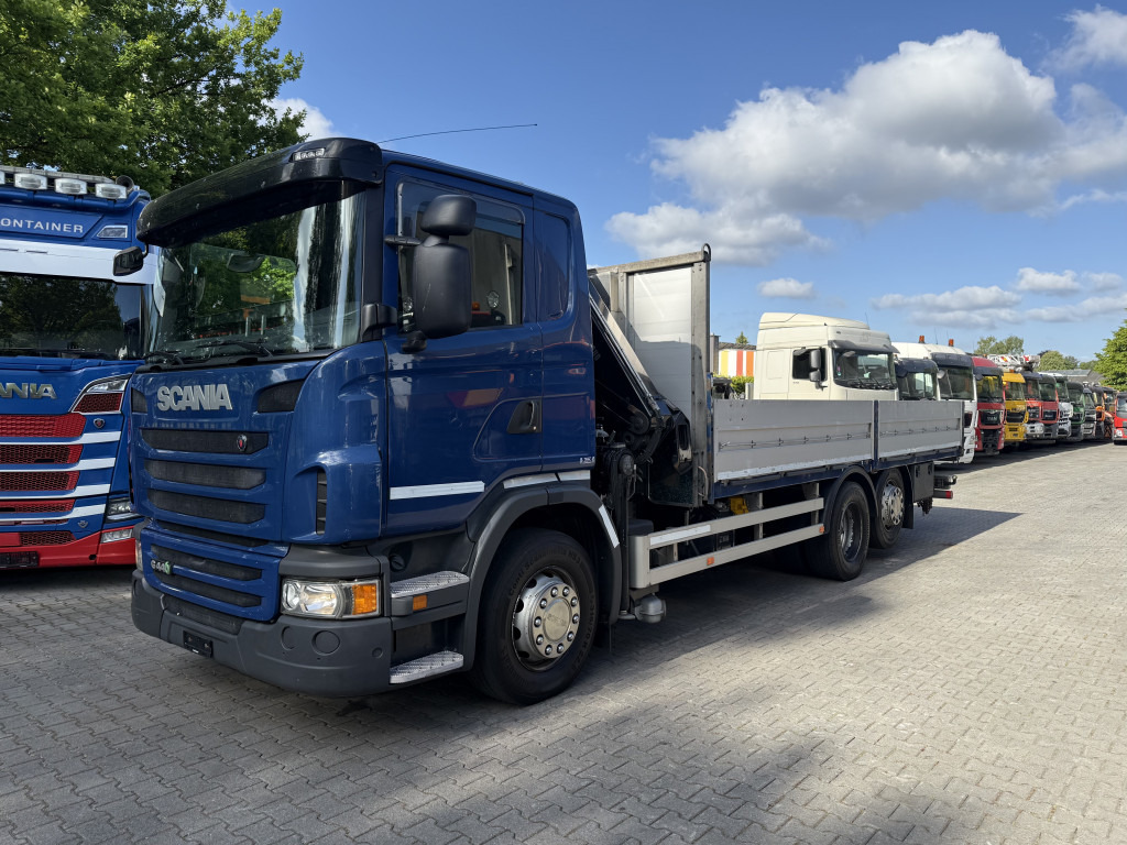 Scania G440 6X2*4 HIAB 166 bis 16.50 Meter - شاحنات مسطحة, شاحنة كرين: صور 1 Scania G440 6X2*4 HIAB 166 bis 16.50 Meter - شاحنات مسطحة, شاحنة كرين: صور 1