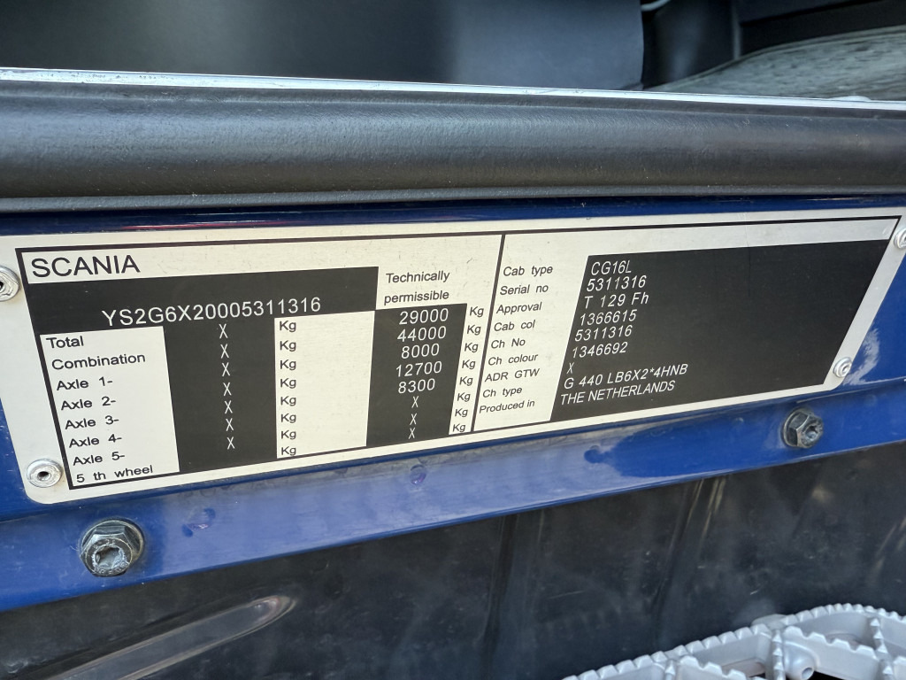 Scania G440 6X2*4 HIAB 166 bis 16.50 Meter - شاحنة كرين, شاحنات مسطحة: صور 5 Scania G440 6X2*4 HIAB 166 bis 16.50 Meter - شاحنة كرين, شاحنات مسطحة: صور 5