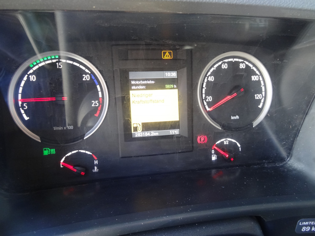 شاحنات مسطحة, شاحنة كرين Scania P230 4X2 Kran Atlas 92.2 A2: صور 6