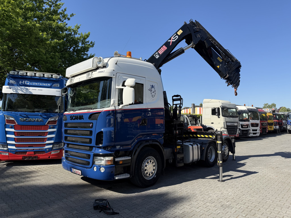 Scania R400 6X2 Kran Hiab 377-8 bis 25 Meter - شاحنة جرار: صور 1 Scania R400 6X2 Kran Hiab 377-8 bis 25 Meter - شاحنة جرار: صور 1