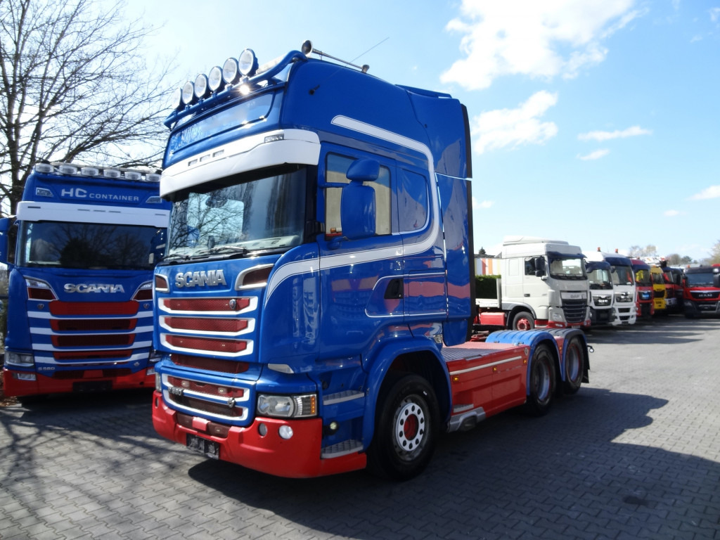 Scania R580 V8 6X2 Topline - شاحنة جرار: صور 1 Scania R580 V8 6X2 Topline - شاحنة جرار: صور 1